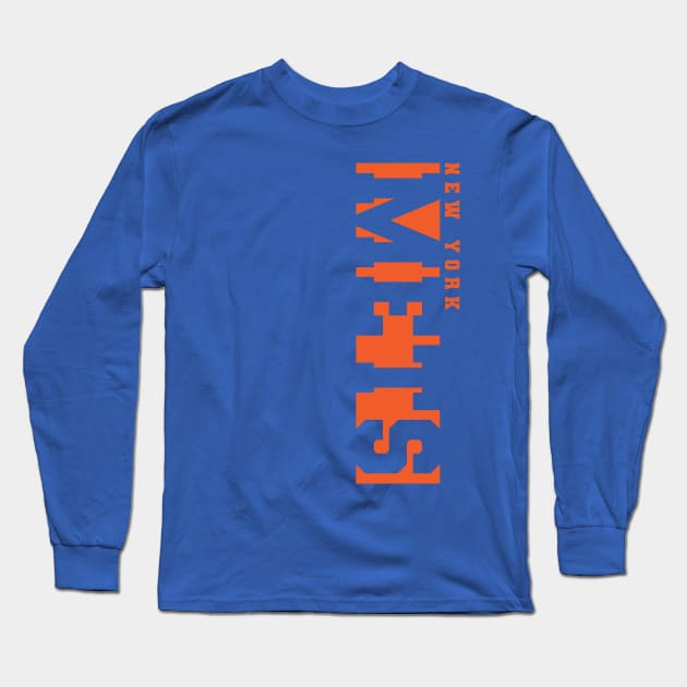 Mets NY Long Sleeve T-Shirt by Nagorniak